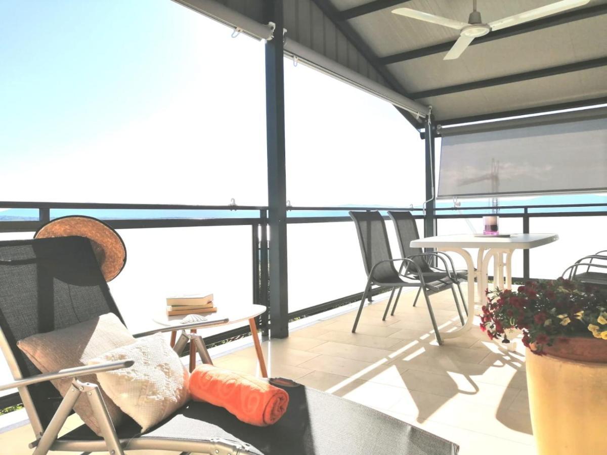 Lovely Sea View House In Malinska Island Krk Bagian luar foto