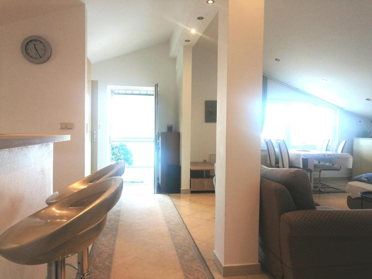 Lovely Sea View House In Malinska Island Krk Bagian luar foto